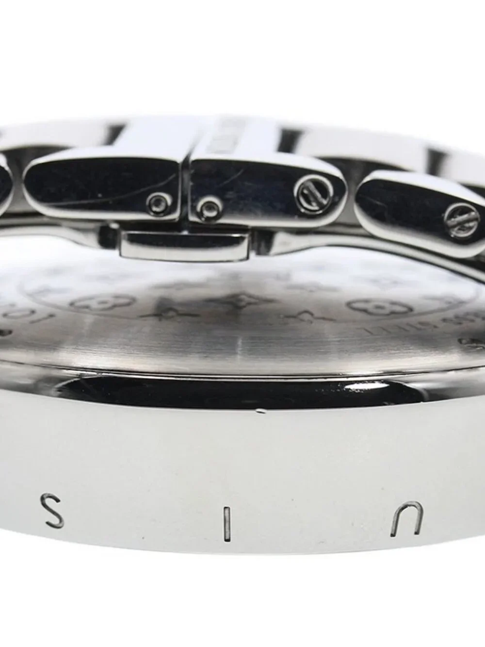 LOUIS VUITTON Tambour Lovely Cup lug diamond Quartz Men's Watch